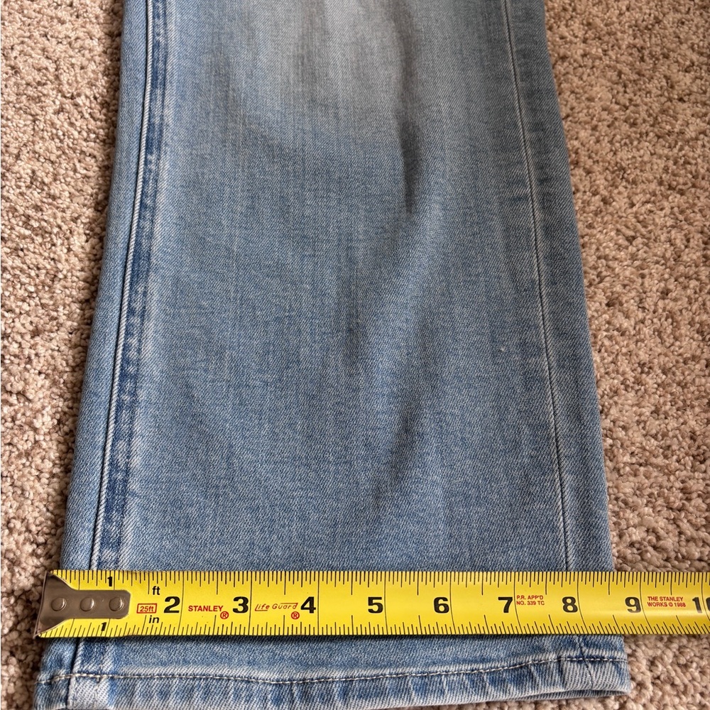 Quince Bella Stretch Patch Pocket Wide Leg Jeans Size 25 - Picture 10 of 10